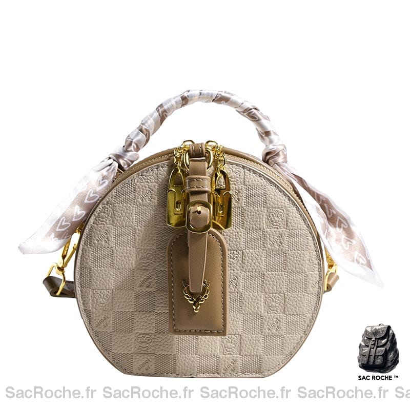 Sac Main Clair Femme - Élégant & Pratique Ivoire / 18X16X9Cm À