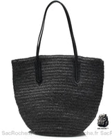 Sac Main Cours 40 cm - modèle Noir - Sac Roche ™