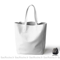 Sac main cours femme - modèle Blanc - Sac Roche ™