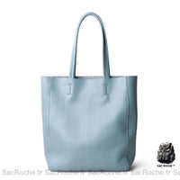 Sac main cours femme - modèle Bleu - Sac Roche ™