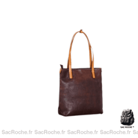 Sac Main Cours Marron - modèle Café - Sac Roche ™