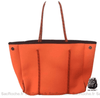 Sac Main Cours Souple Orange À Main Pour Les Cours