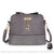 Sac main cuir artificiel petit - modèle Gris clair - Sac Roche ™