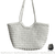 Sac Main Cuir Artisanal Femme - modèle Blanc - Sac Roche ™