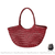 Sac Main Cuir Artisanal Femme - modèle Rouge - Sac Roche ™