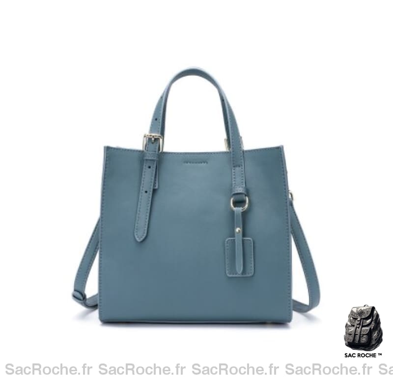 Sac Main Cuir Bleu Femme Bleu À Main Femme