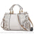 Sac main cuir brillant - modèle Beige - Sac Roche ™