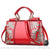 Sac main cuir brillant - modèle Rouge - Sac Roche ™