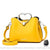Sac main cuir cœur - modèle Jaune - Sac Roche ™