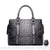 Sac main cuir croco - modèle Gris - Sac Roche ™