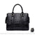 Sac main cuir croco - modèle Noir - Sac Roche ™