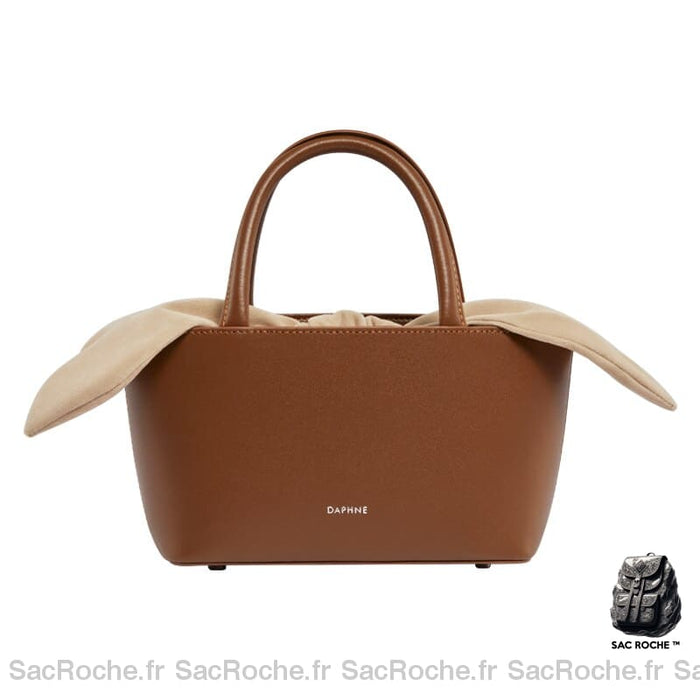 Sac Main Cuir Femme Élégant Marron À Main Femme