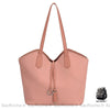 Sac Main Cuir Femme Élégant Rose / 31X16X27Cm À