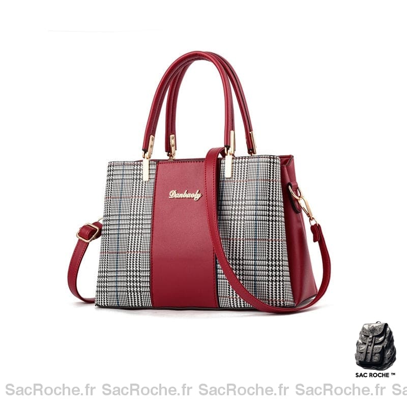 Sac Main Cuir Femme Luxe Petit Rouge À Main Femme