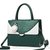Sac main cuir femme pas cher - modèle Vert / 30x23x12cm - Sac Roche ™
