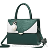 Sac Main Cuir Femme Pas Cher Vert / 30X23X12Cm À Main Femme