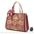 Sac Main Cuir Femme Tendance - modèle Rouge - Sac Roche ™