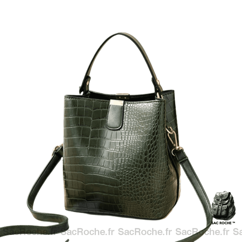 Sac Main Cuir Femme Vert À Main Femme