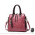 Sac Main Cuir Femme Vintage - modèle Rose foncé / 24x13x23cm - Sac Roche ™