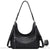 Sac Main Cuir Femme Zip - modèle Noir / 34x20x11cm - Sac Roche ™