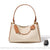 Sac main cuir grainé femme - modèle Beige / 24x11x15cm - Sac Roche ™