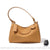 Sac main cuir grainé femme - modèle Camel / 24x11x15cm - Sac Roche ™