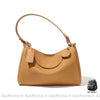 Sac Main Cuir Grainé Femme Camel / 24X11X15Cm À Main Femme