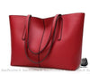 Sac Main Cuir Grand Format Femme Rouge À Main Femme