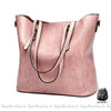 Sac Main Cuir Noir Femme Rose / 32X13X29Cm À