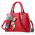 Sac main cuir petit - modèle Rouge - Sac Roche ™