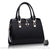 Sac main cuir polyester petit - modèle Noir - Sac Roche ™