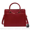 Sac Main Cuir Rouge Chic À Femme