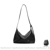 Sac Main Cuir Souple Femme Noir / M À