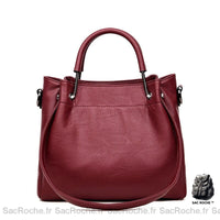 Sac Main Cuir Souple Vintage - Sac Roche ™