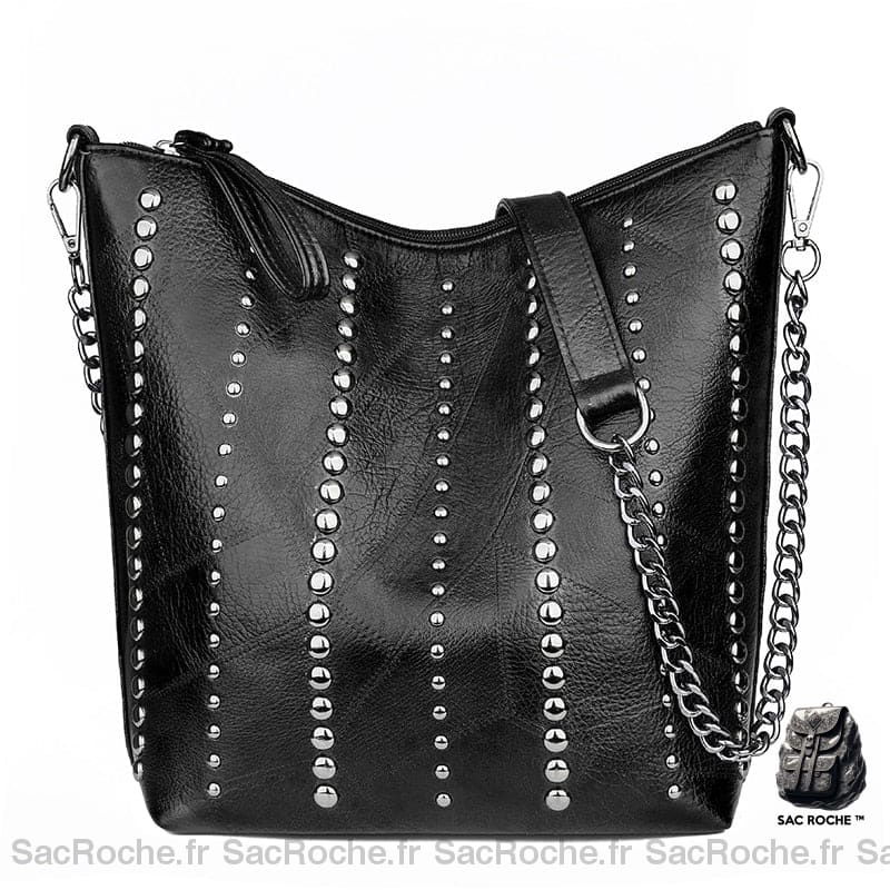 Sac Main Cuir Vintage Femme 5 À