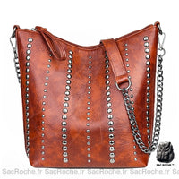 Sac Main Cuir Vintage Femme - modèle 6 - Sac Roche ™