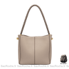 Sac Main Dur Femme Gris À