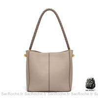 Sac Main Dur Femme Gris - Sac Roche ™