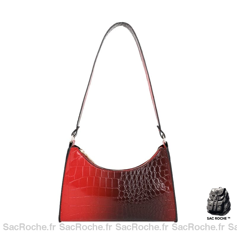 Sac Main Ecaille Rouge Sac À Main Femme