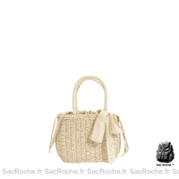 Sac Main Écru Femme - Sac Roche ™