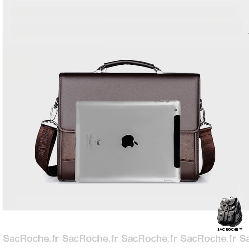 Sac Main Élégant Homme Pu Cartable