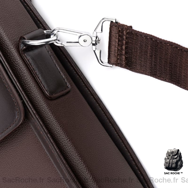 Sac Main Élégant Homme Pu Cartable