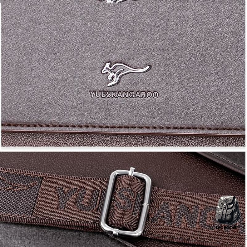 Sac Main Élégant Homme Pu Cartable