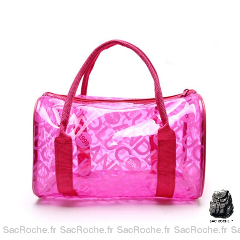 Sac Main Été 2022 Femme Fuschia À