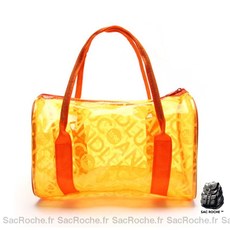 Sac Main Été 2022 Femme Orange À