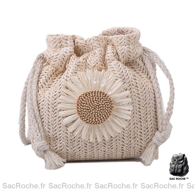 Sac Main Été Paille Seau Petit Sac À Main Femme