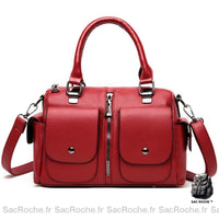 Sac main fashion petite capacité - modèle Rouge - Sac Roche ™
