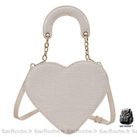 Sac Main Femme 2017 - modèle Blanc / 23x8x20cm - Sac Roche ™