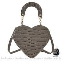 Sac Main Femme 2017 - modèle Gris foncé / 23x8x20cm - Sac Roche ™