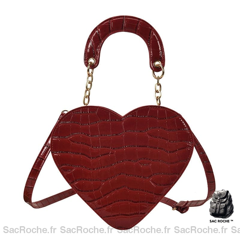 Sac Main Femme 2017 Rouge / 23X8X20Cm À